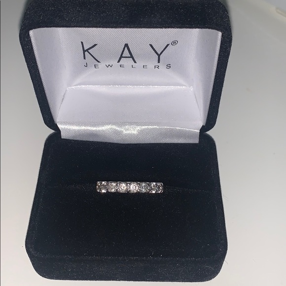Kay Jewelers Jewelry - 1 ct tw 14kw diamond band / ring.
